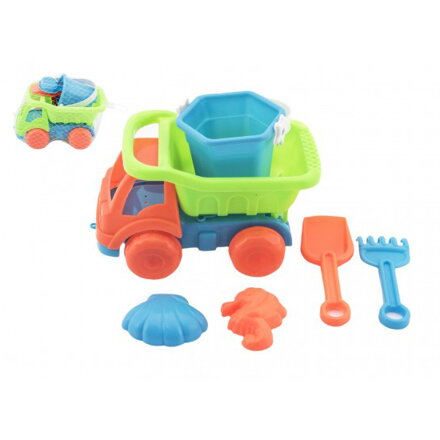 Detská sada na piesok TEDDIES auto