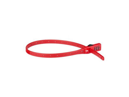 Zámok na bicykel DUNLOP 7323 Red
