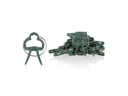 Klipy upínacie na rastliny HAPPY GREEN 4x2,6cm 25ks