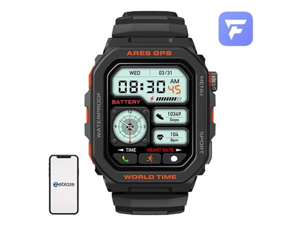 Hodinky ZEBLAZE Ares GPS Black