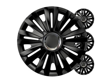 Pokrievka VERSACO Royal 14” čierna sada 4ks