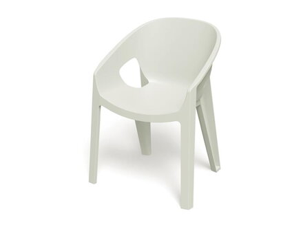 Stolička záhradná PREMO 615x560x815mm - béžová