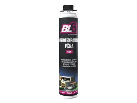 Pěna montážní BL6 nízkoexpanzní hobby - GUN 750ml