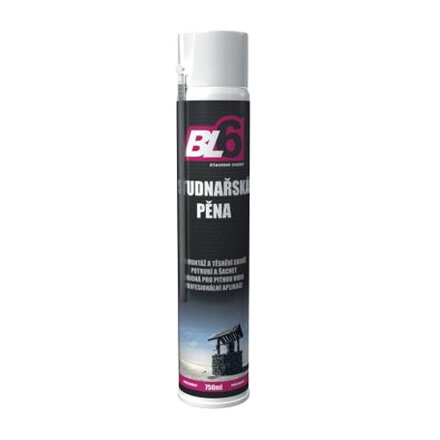 Pěna PU studnařská a kanalizační BL6 - spray 750ml