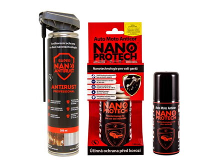 Sprej antikorózne NANOPROTECH AUTO MOTO ANTICOR 75 ml pre motoristov