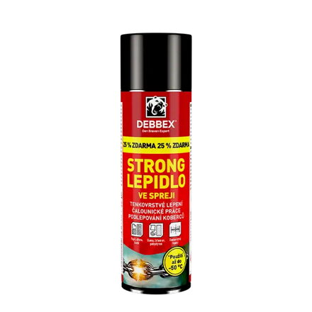 Lepidlo v spreji 400ml DISTYK (rozbalené)