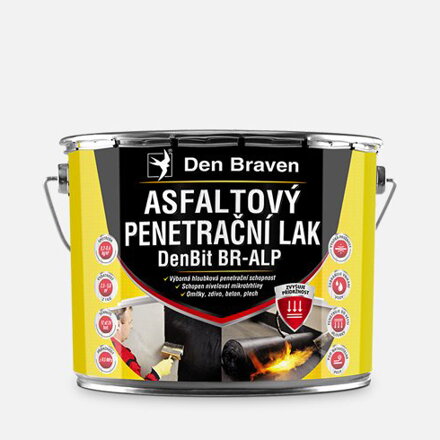 Asfaltový penetračný lak DEN BRAVEN DenBit BR – ALP 9kg