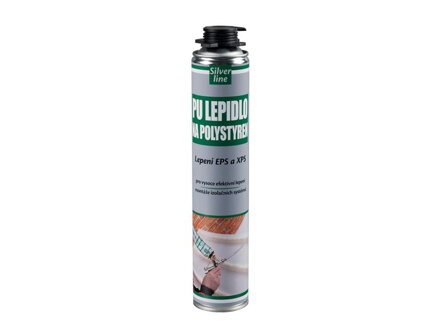 Lepidlo na polystyrén DEN BRAVEN SILVER LINE pištoľové 750ml