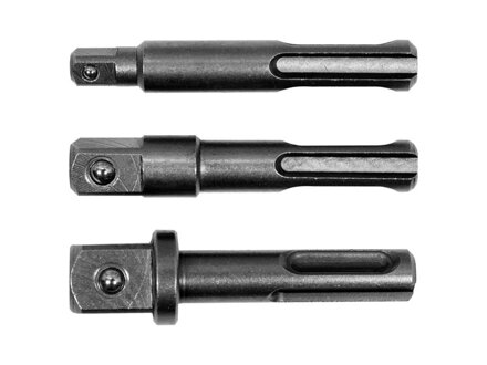 Sada adaptérů SDS+ 1/4", 3/8", 1/2"