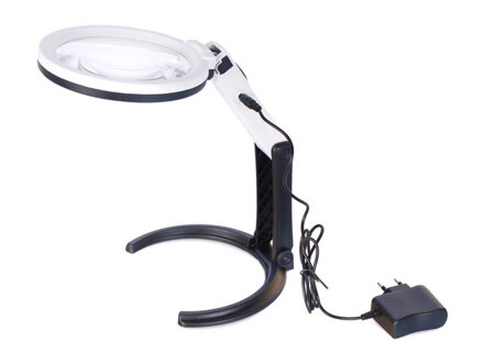 Lupa stolný LEVENHUK ZENO DESK D7 + LED osvetlenie