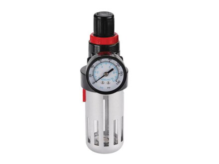 Regulátor tlaku s filtrem a manometrem max. prac. tlak 8bar (0,8MPa) EXTOL PREMIUM