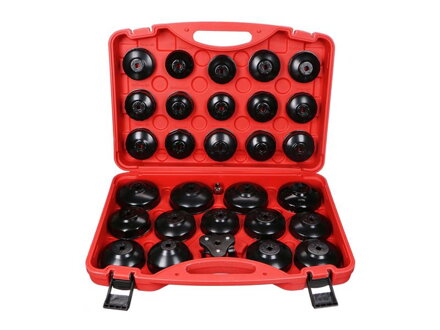 Násadkové kľúče na olejové filtre SIXTOL MECHANIC OIL WRENCH 30ks 1/2"