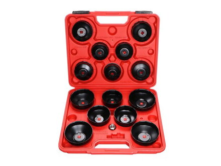 Násadkové kľúče na olejové filtre SIXTOL MECHANIC OIL WRENCH 14ks 1/2"
