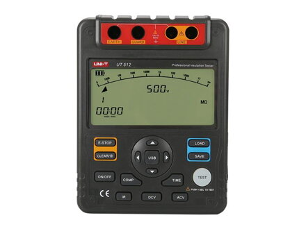 Tester izolace UNI-T  UT512 2.5kV, USB