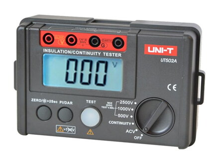 Tester izolačního odporu UNI-T UT502A