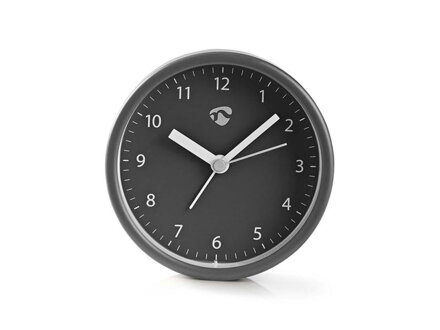 Hodiny analógové NEDIS BLACK CLDK006GY 30 cm
