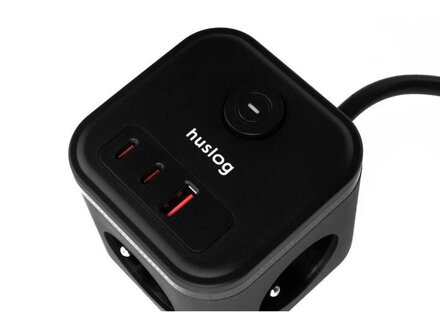 Predlžovací kábel HUSLOG 20W Black