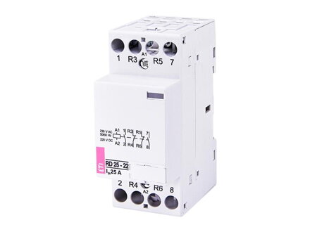 Stýkač ETI 002464014 RD 25-22-230V AC/DC