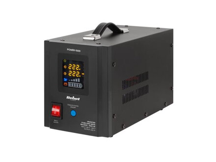 Zdroj záložný REBEL POWER-1000 12V/230V 1000VA 700W