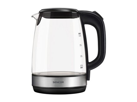 Konvice SENCOR SWK 2080BK rychlovarná skleněná