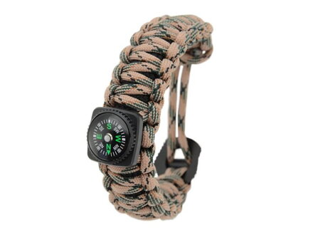 Náramek OUTDOOR CATTARA s kompasem a doplňky