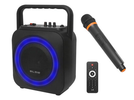 Reproduktor prenosný BLOW BT800 BLUETOOTH, USB, SD, FM, AUX-IN + mikrofón