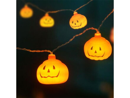 Reťaz svetelná FAMILY 56528B Halloween - tekvica
