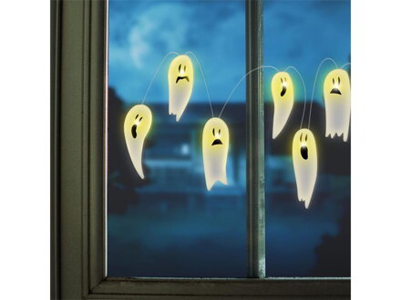 LED dekorácia do okna FAMILY 58186A Halloween - duch