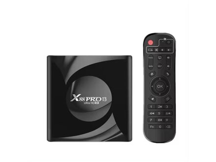 Multimediálne centrum X88 Pre Android TV box 4K