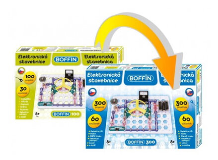 Stavebnice elektronická BOFFIN I 100 - rozšíření na BOFFIN I 300
