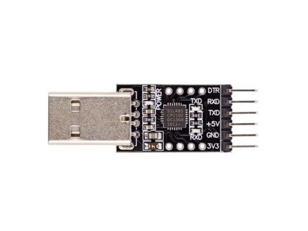 Prevodník USB/TTL, modul s CP2102