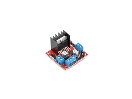 Modul driver/ovládač pre krokový alebo DC motor s L298N