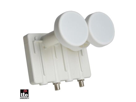 Satelitný konvertor LNB GoSAT GSC-302 Monoblok 4,3 Twin