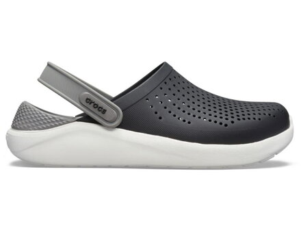 CROCS LITERIDE CLOG - Black/Smoke M6/W8 (38-39)