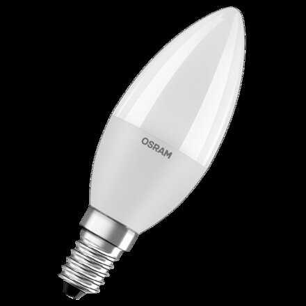 OSRAM LED žiarovka E14 7,5W 2700K matná, teplá biela