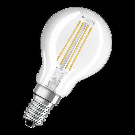 OSRAM LED žiarovka E14 4W 2700K Filament číra, teplá biela