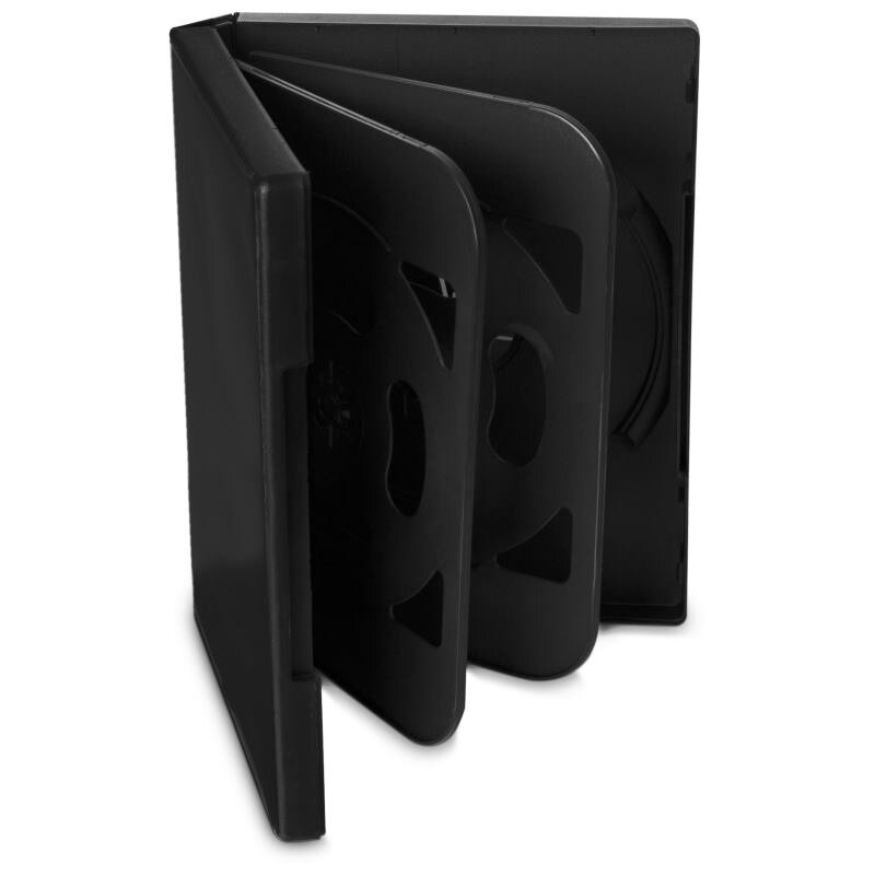 COVER IT Box na 6x CD/DVD/BR 24mm Blk 1bal 5ks COVER IT Box na 6x CD/DVD/BR 24mm Blk 1bal 5ks