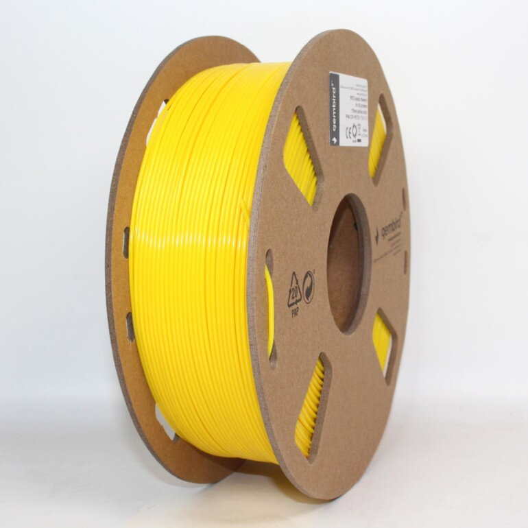 GEMBIRD Náplň 3D PETG 1.75mm/1kg Yellow