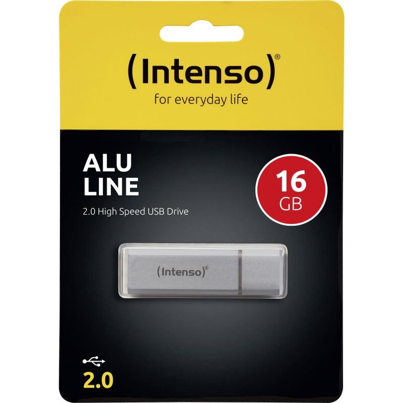 INTENSO - 16GB Alu Line 3521472 silver