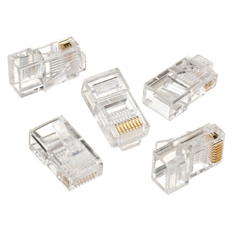 GEMBIRD Konektor RJ45 cat. 5e UTP netienený 50ks GEMBIRD Konektor RJ45 cat. 5e UTP netienený 50ks