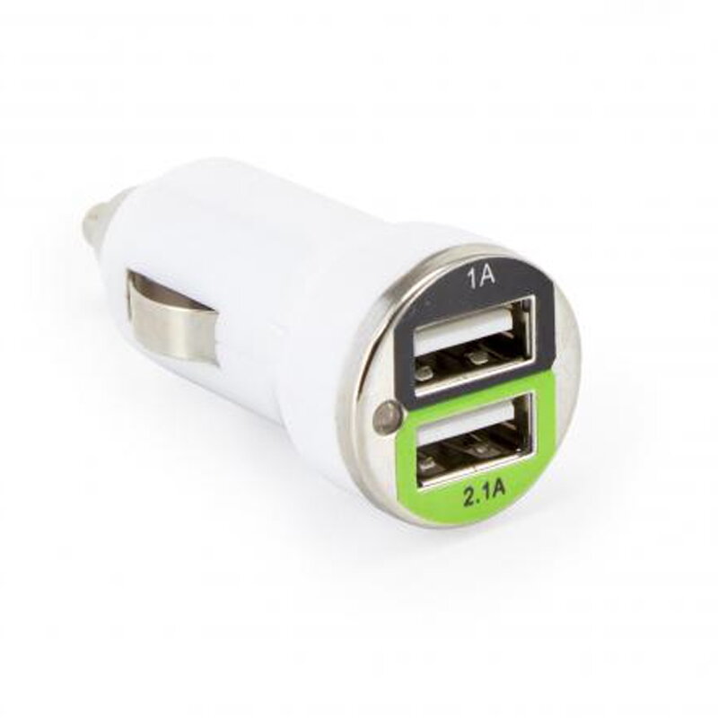 SBOX Autonabíjačka 2x USB 2.0 CC-221W wht