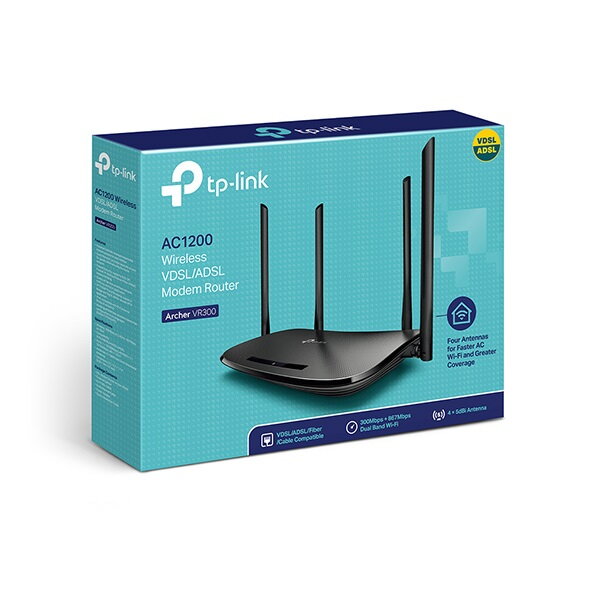 TP-Link Archer VR300 AC1200 Wireless VDSL/ADSL