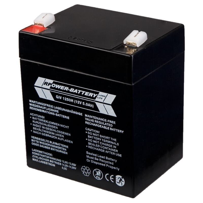 RPower GIV1250HP BATTERY 12V 5Ah 61954