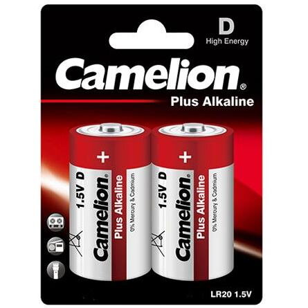 CAMELION Batérie alkalické PLUS D 2ksLR20 1.5V LR2