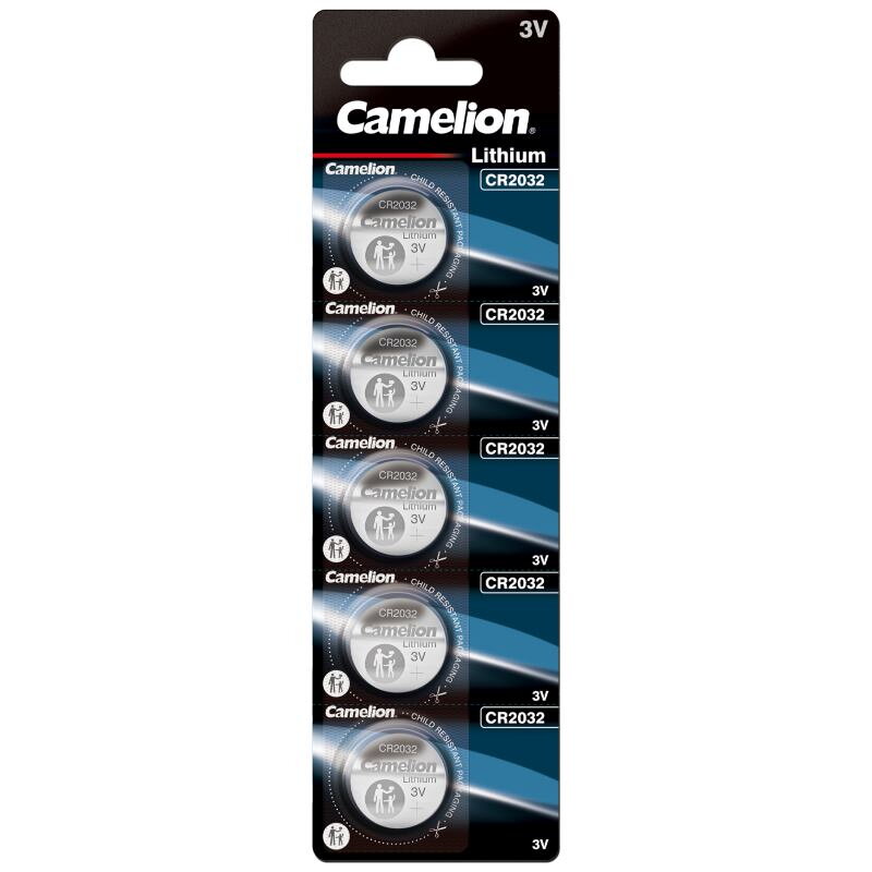 CAMELION Batérie LITHIUM gombíkové CR2032 5ks CR20 CAMELION Batérie LITHIUM gombíkové CR2032 5ks CR20