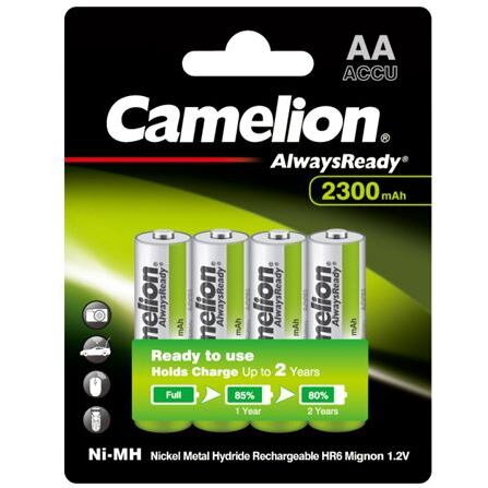 CAMELION Batérie nabíjateľné PREMIUM AA 4ks 2300mA