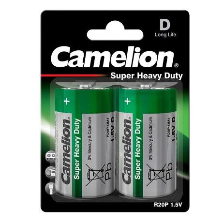 CAMELION Batérie SUPER HD zink-chlorid D 2ks R20 1 CAMELION Batérie SUPER HD zink-chlorid D 2ks R20 1