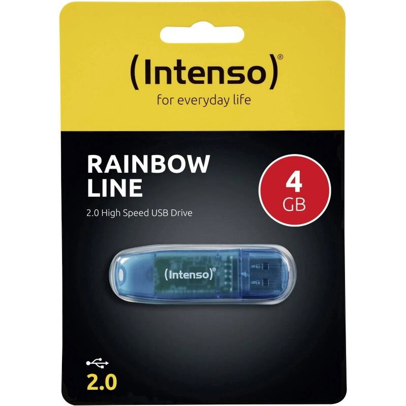 INTENSO - 4GB Rainbow Line 3502450 INTENSO - 4GB Rainbow Line 3502450