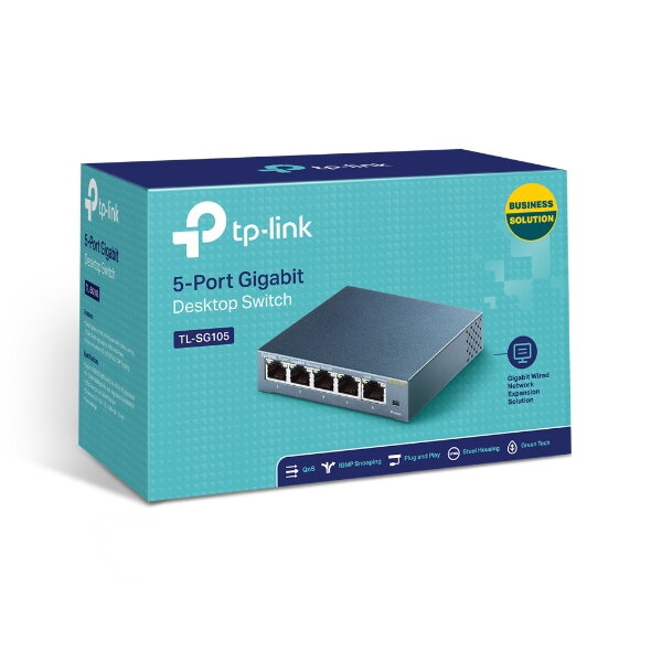 TP-Link Switch 5-Port/1000Mbps/Desk TP-Link Switch 5-Port/1000Mbps/Desk
