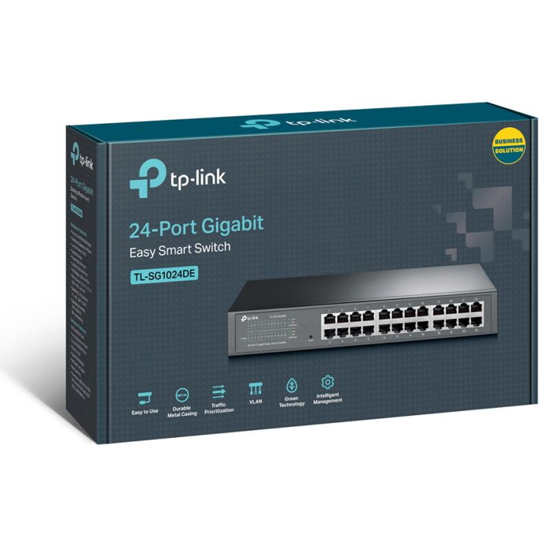 TP-Link TL-SG1024DE Switch 24-Port/1000Mbps/Rack TP-Link TL-SG1024DE Switch 24-Port/1000Mbps/Rack